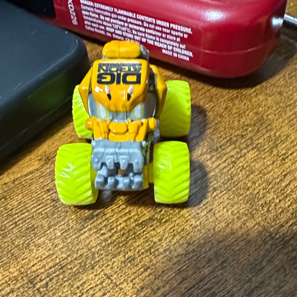 Kids Toy with Yellow Wheels
